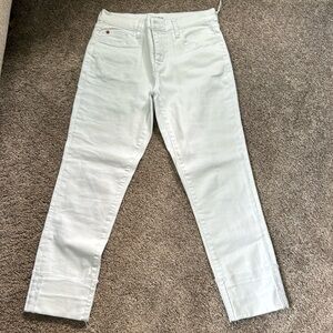 Hudson Natalie white skinny jean, size 25
